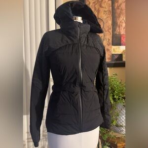 lululemon insulated puffer jacket with a flattering contoured fit